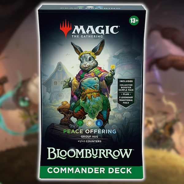 Bloomburrow Commander  Edh  Multiplayer Magic Deck: V3 Peace Offering 100 Kort