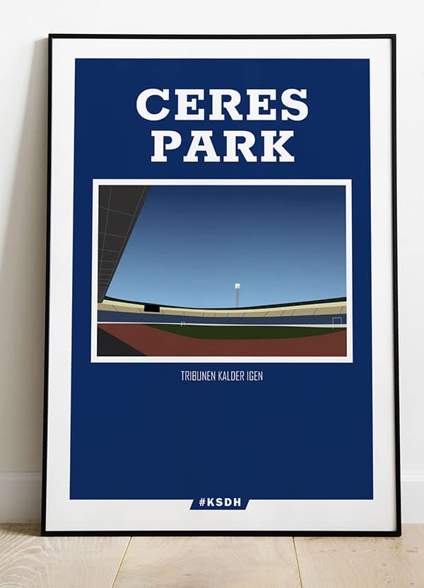 Ceres Park Fodboldplakat – Must-have for AGF-fans