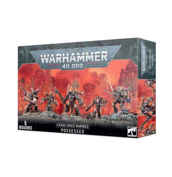Kaosrumvæsner - Besatte 5-pack til Warhammer 40K