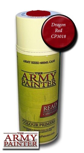 Farveprimer Spray - Drage Rød Cp3018 - Fantastisk Tilbud!