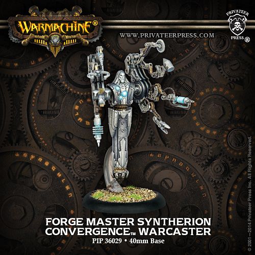 Convergence   Cyriss: Forge Master Syntherion Warcaster Pip 36029