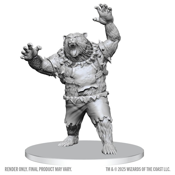 Dungeons Dragons Nolzur Marvelous Miniatures: Werebear Wzk90812
