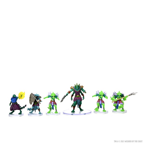 D&D Fantasy Miniaturer: Sahuagin Monster Warband