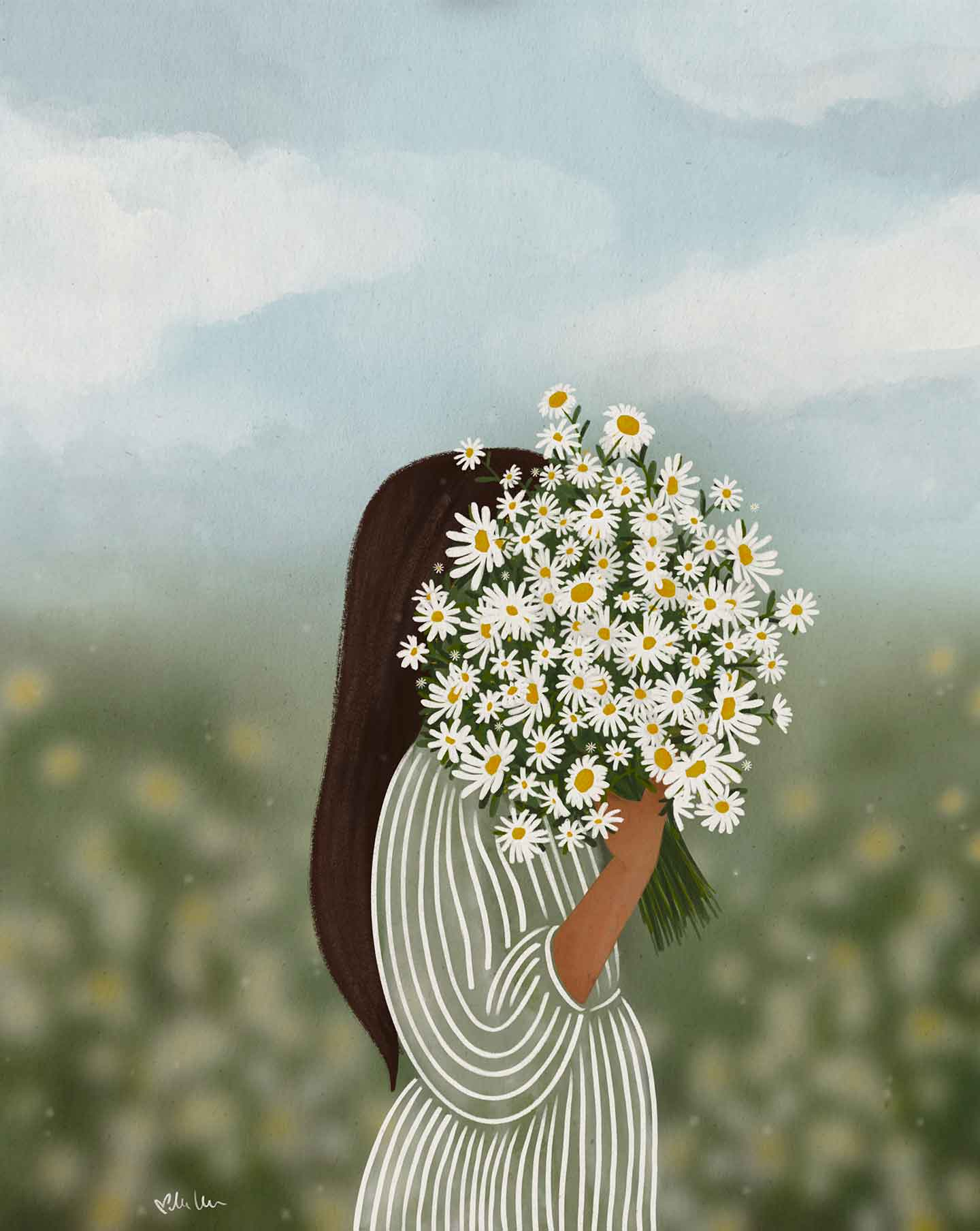 Daisy Field   Malene Vindt