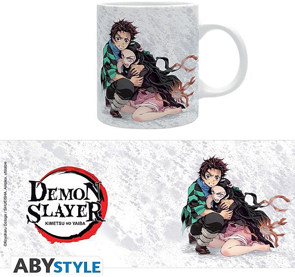 Demon Slayer: Nezuko & Tanjiro Kamado Mug - 320ml tilbud