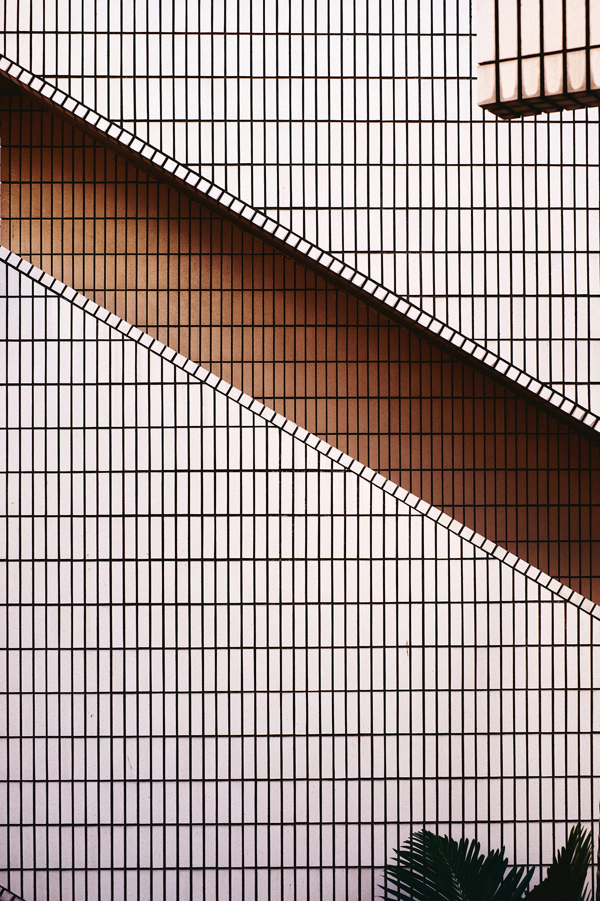 Diagonal Plakat af Erik Cheng – Moderne Kunst til Dit Hjem