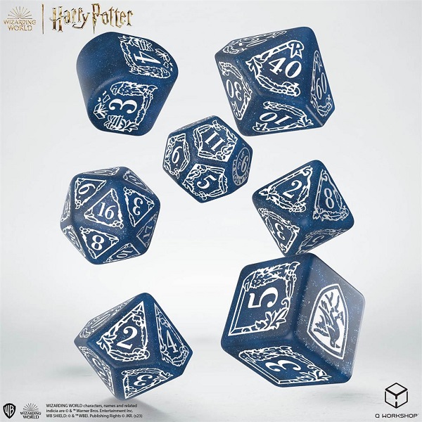 Dice Terninges 195 166 Terninger Harry Potter Ravenclaw Modern Glittering Indigo With White