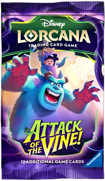 Disney Lorcana Tcg: Set 13 Attack The Vine Booster Pack