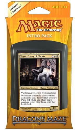 Dragon   Maze Intro Pack Deck Orzhov Power Teysa  Envoy   Ghosts   Boosters    Deck   Mtg Dgm