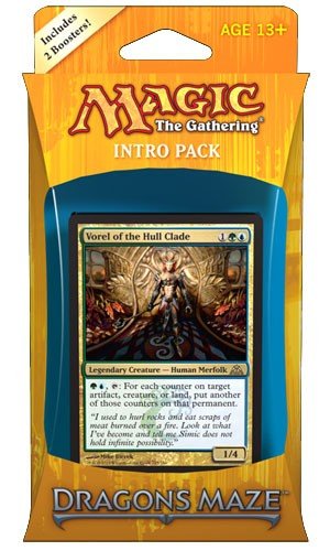 Dragon   Maze Intro Pack Deck Simic Domination Vorel   The Hull Clade   Boosters    Deck   Mtg Dgm
