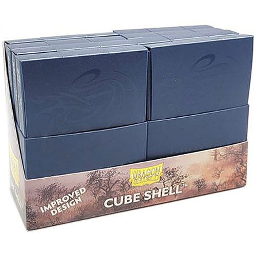 Dragon Shield Cube Shell Deck Box - Midnatsblå, 8x20 Kort