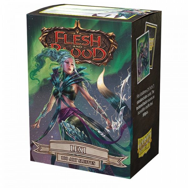 Dragon Shield Deck Protectors Matte Art Sleeves: Flesh And Blood: Lexi 100 Lommer Dragonshield Sleeves   -16041