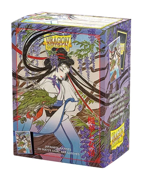 Dragon Shield Deck Protectors Matte Dual Art Sleeves: Fuka And The Empress 100 Lommer Dragonshield Sleeves   -12188