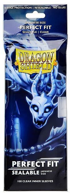 Dragon Shield Deckbeskyttere - Perfekt Fit Klare Lommer