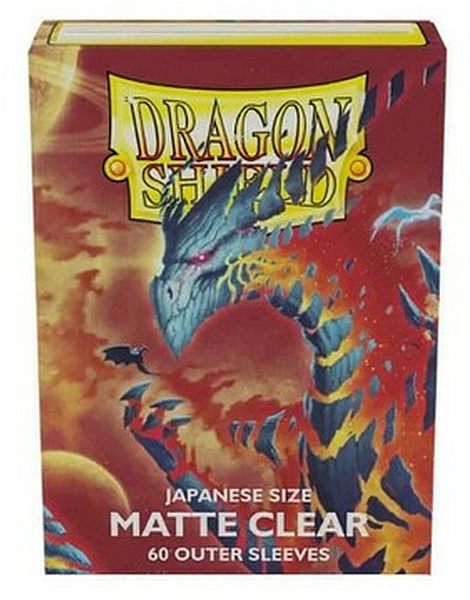 Dragon Shield Matte Klare Kortbeskyttere til Yu-Gi-Oh!