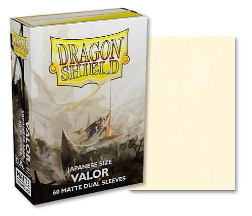 Dragon Shield Small Japanese Size Deck Protectors Matte Dual: Valor 60 Lommer Dragonshield  Yugioh  Sleeves   -15159