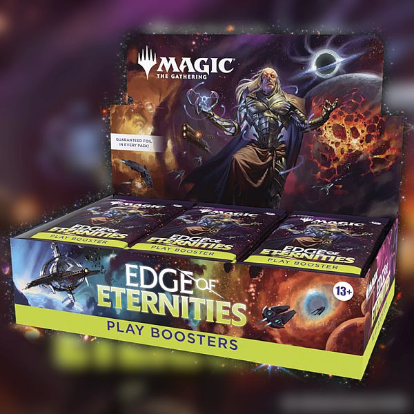 Edge   Eternities Play Booster Box  Display