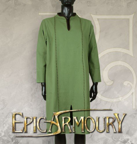 Elvens Tunika - Epic Armoury - Dryad Grøn til Rollespil