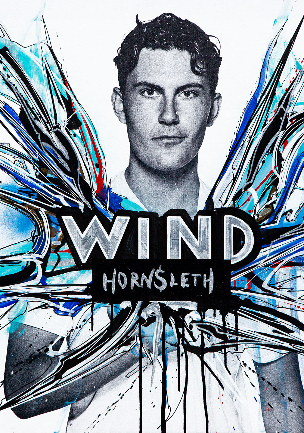 Provokerende Fck Wind Plakat af Hornsleth – Kunsttryk til salg