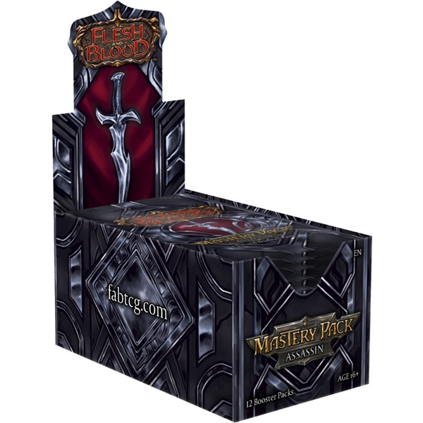Flesh And Blood Tcg: Mastery Pack: Assassin Booster Display Box 12 Packs