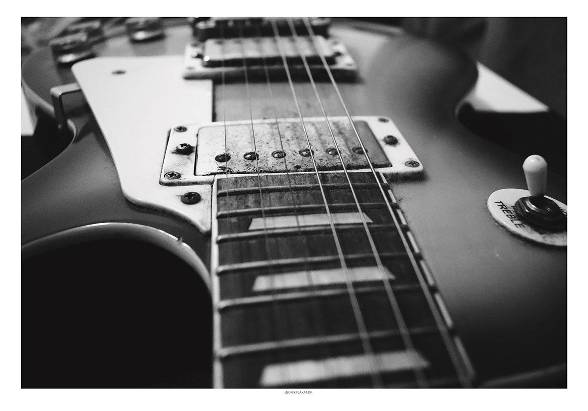 Rock N Roll Fotoplakat – Unik vægdekoration til dit hjem!