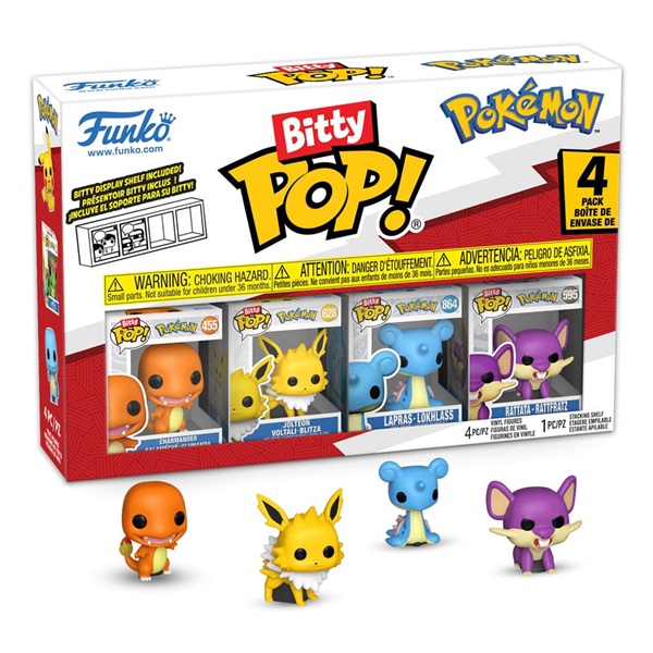 Funko Pocket Pop: Pok 195 169 Mon Bitty Series Vinyl Figure -pack 2cm