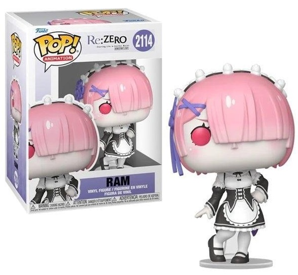 Funko Pop:  : Zero Starting Life   Another World Ram  2114 Animation Vinyl Figure 9cm