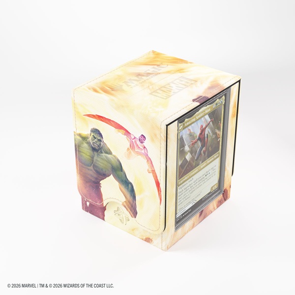 Gamegenic Deck Box: Magic: The Gathering Marvel Super Heroes Squire Plus 100    Door   Destinies