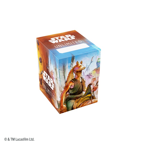 Gamegenic Deck Box: Star Wars: Unlimited Set  : Homeworlds Soft Crate Jar Jar Binks