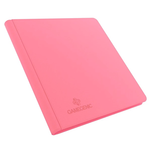 Gamegenic Mappe: Zip-  Album 24-pocket  Holder 480 Kort  Pink  Lyser 195 184