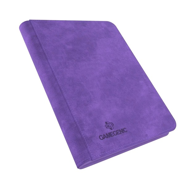Gamegenic Mappe: Zip-  Album  -pocket  Holder 160 Kort  Purple  Lilla