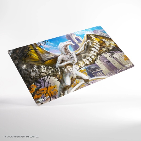 Gamegenic Spillem 195 165 Tte: Magic: The Gathering Secrets   Strixhaven: Shiny Playmat Silverquill  The Disputant