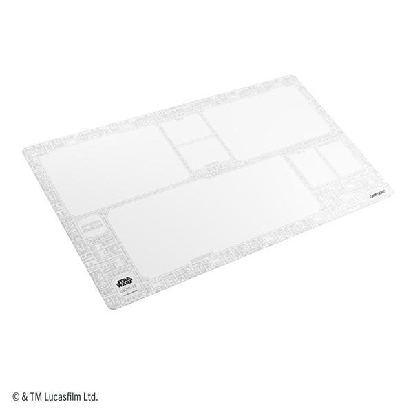 Gamegenic Spillem 195 165 Tte: Star Wars: Unlimited Icons 2027 Edition Game Mat Pattern White