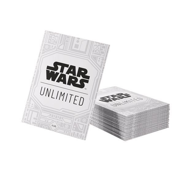 Gamegenic Star Wars: Unlimited Premium Art Sleeves: Icons 2027 Edition Pattern White  80   Kortlommer