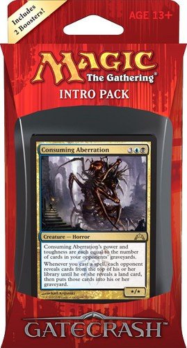 Gatecrash  Gtc  Intro Pack Deck Dimir Dementia Consuming Aberration   Boosters    Deck Mtg
