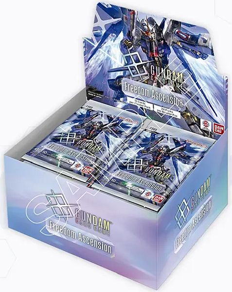 Gundam Card Game Gd05: Freedom Ascension Booster Box Display 24 Packs
