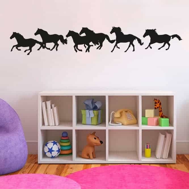 Heste Wallsticker – Fantastisk dekoration til børneværelset