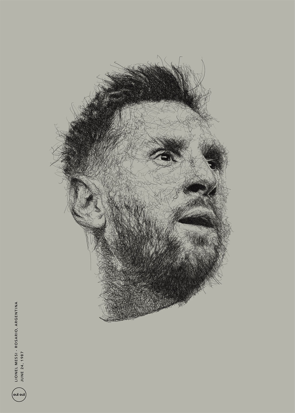 Icons Lionel Messi – Grafisk Kunst til Fodboldfans