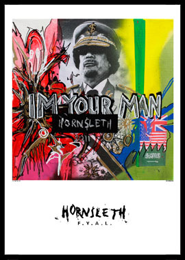 Din Mand – Hornsleth Kunstplakat 50x70 cm, Unik Stil