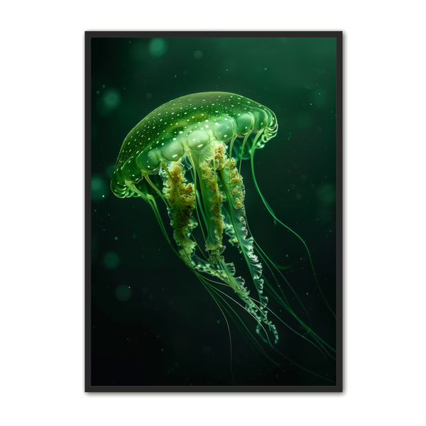 Meduse Plakat – Unik Vægkunst til Dit Hjem på Udsalg