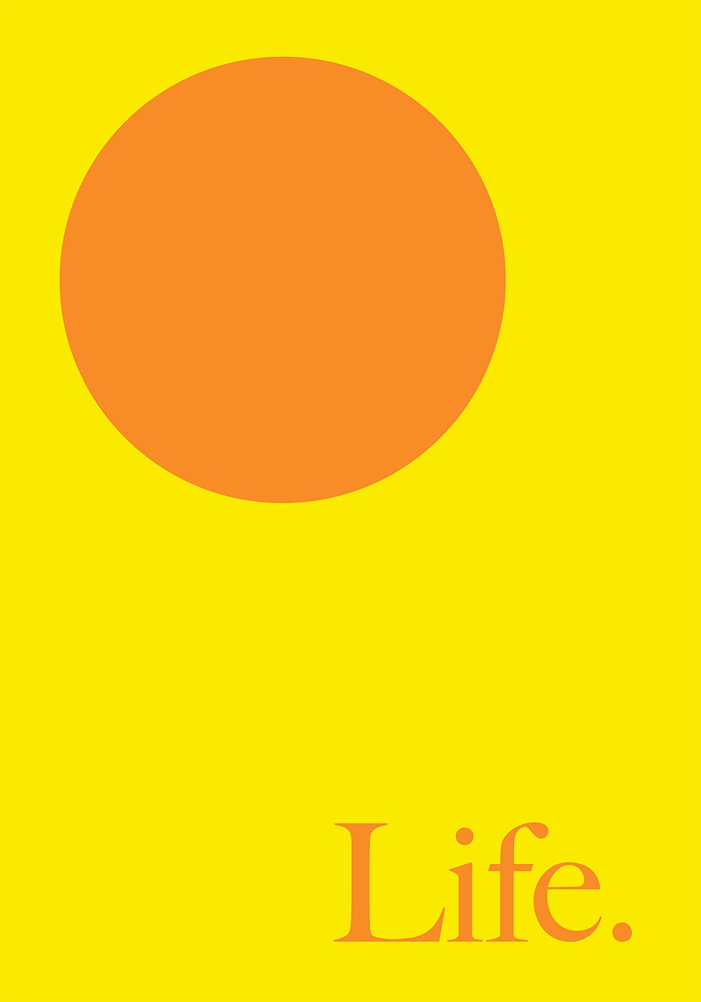 Livs Kunst – Vintage Plakat til Hjemmet fra We Do Art