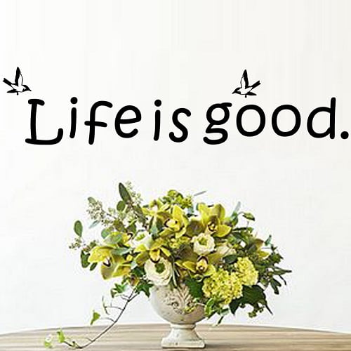 Livets Gode Vægklistermærke – Inspirer dit hjem!