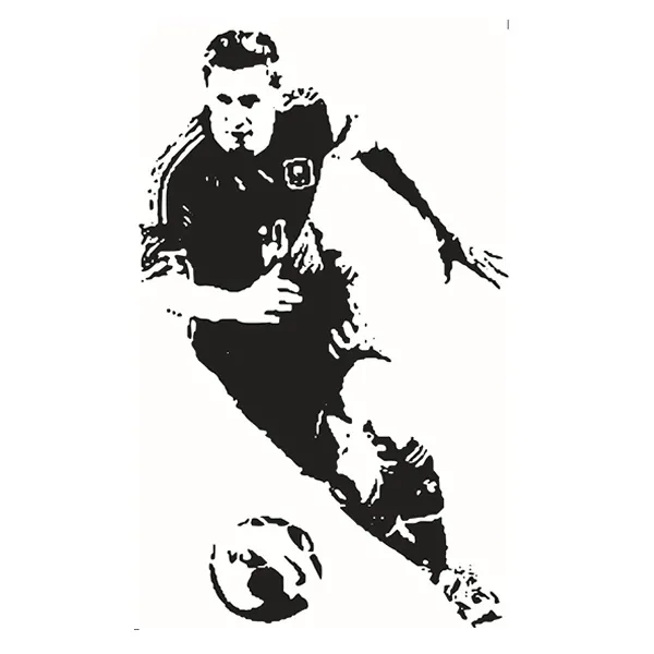 Lionel Messi Vægklistermærke – Fodboldens Store Legende!