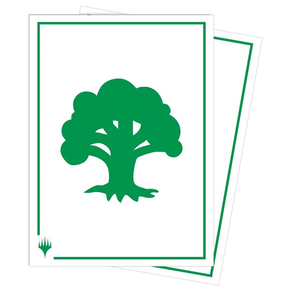 105 Lommer Magic Mana: Forest Deck Beskyttelsesærmer