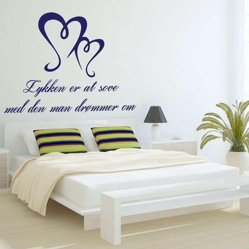 Lykken     Sove Wallsticker