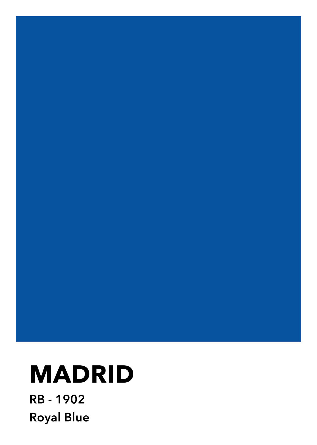 Madrid Royal Blue   Olé Olé