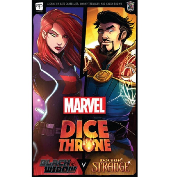 Marvel Dice Throne:  -hero Box    Black Widow     Strange