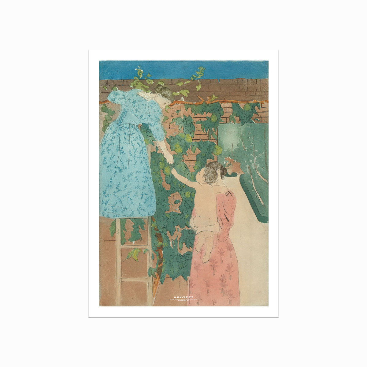 Mary Cassatt Plakat – Madkunst til Børneværelset