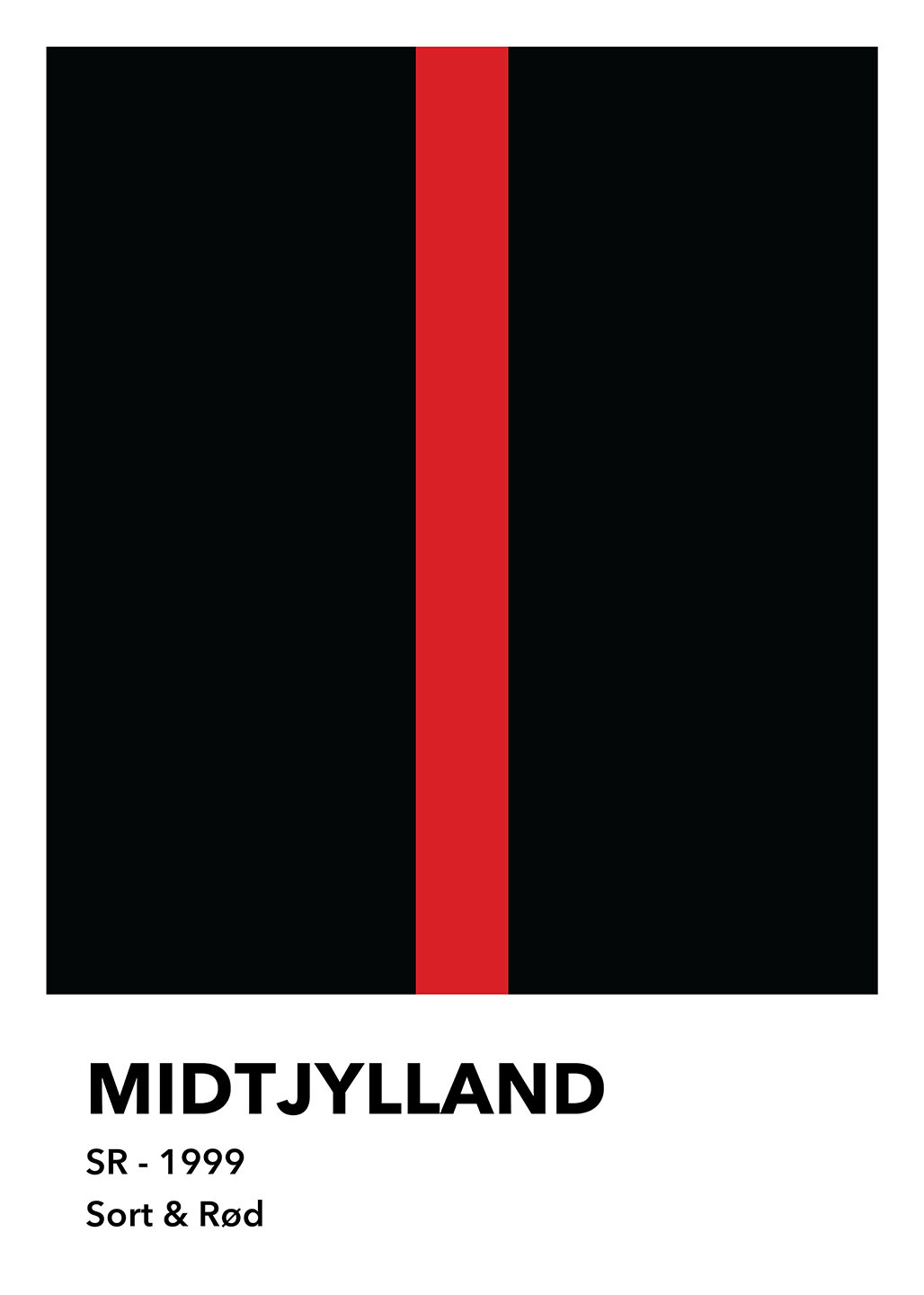 Midtjylland Plakat – Elegant Kunst til Dit Hjem