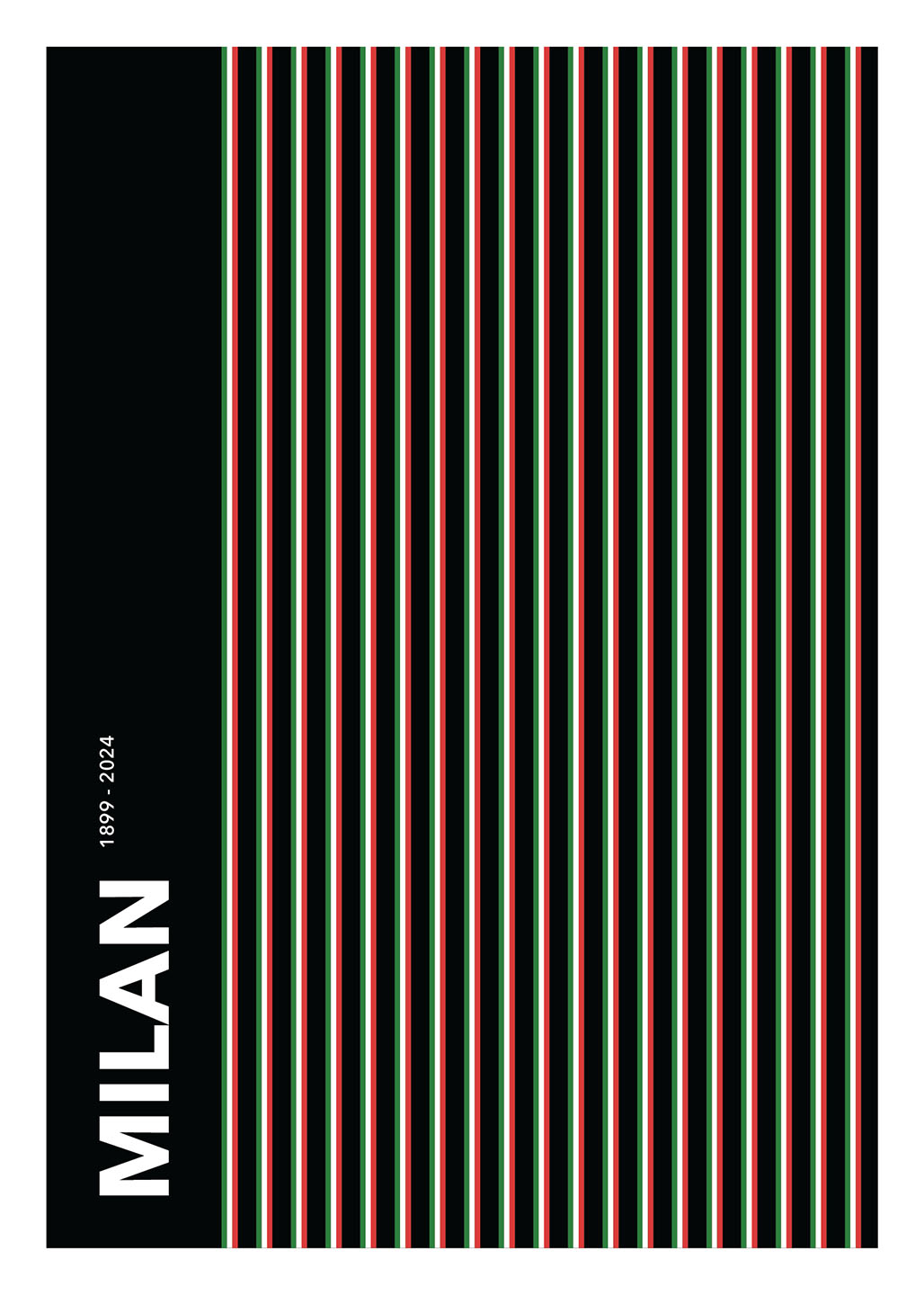 Milan 1899-2024 – Plakat til sportsfans fra Ol!